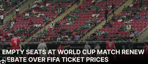 Empty Seats, FIFA World Cup 2026: The $60 Ticket That Didn't Exist and the 1,000 Chairs Nobody Sat In